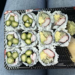 Asparagus Roll, California Roll Asparagus Roll, California Roll