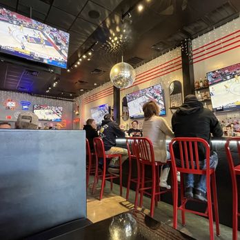 The Burger Bar - Part of the 20 seat bar - Burgers Near Me - Lago Vista, Texas The Burger Bar - Part of the 20 seat bar - Burgers Near Me - Lago Vista, Texas
