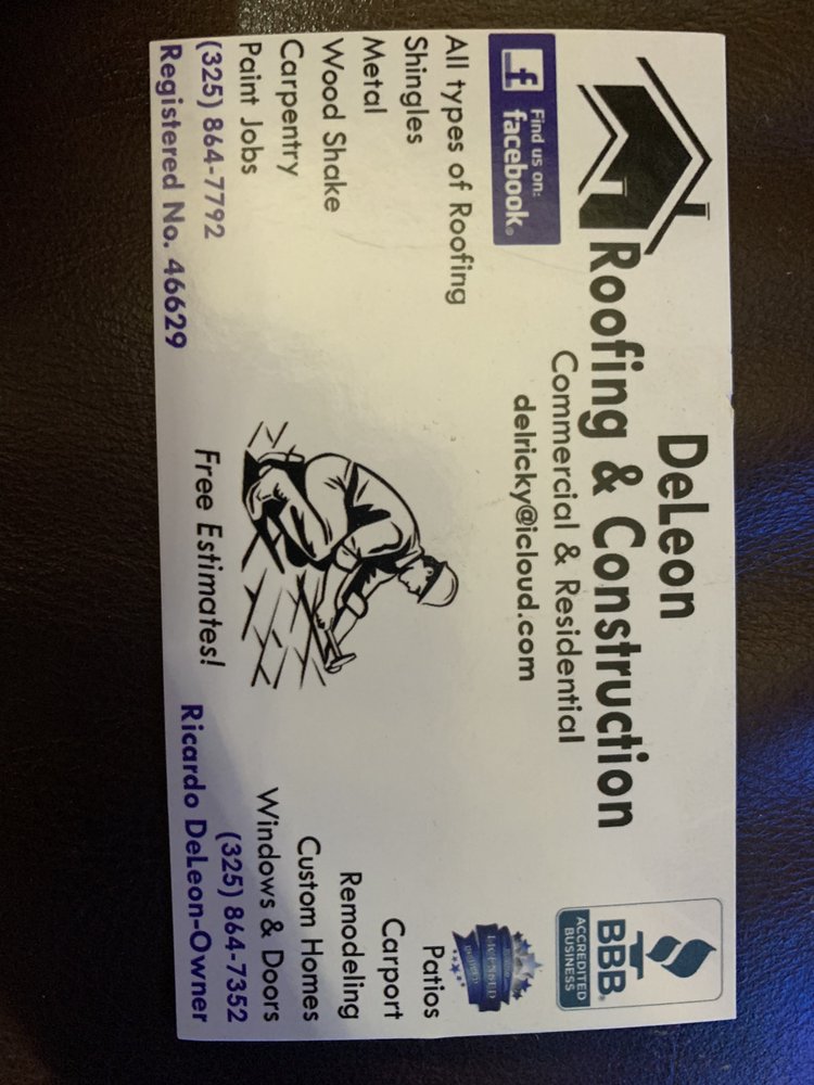 Slide of Deleon Roofing & Construction