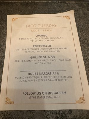 Menu photo 1 The State Redlands, CA
