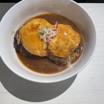 Puakea Grill - Corned beef hash loco moco, regular size (mini available) - American Near Me - Lihue, Hawaii