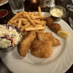 The Hills Restaurant at Rotonda Golf and Country Club - All you can eat fish dinner!