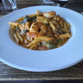 The Fish Hopper - Spicy Prawn Pasta - Seafood Near Me - Monterey, California