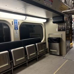 Metra - A portion of the seating area