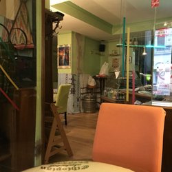 Ethiopian Restaurant - Looking back into the restaurant.