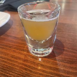 Shot. Pretty gross whatever it was Shot. Pretty gross whatever it was