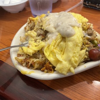 Pancake Chef Restaurant - Sausage and cheese skillet - Buffets Near Me - Mackinaw City, Michigan Pancake Chef Restaurant - Sausage and cheese skillet - Buffets Near Me - Mackinaw City, Michigan
