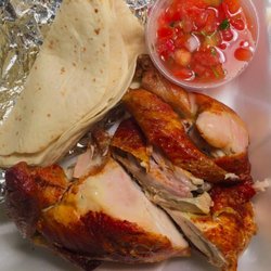 Patty's Rotisserie chicken - Moist.