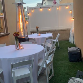 SR Party Rentals - Patio heater, tables and chairs. Linens as well - Party Equipment Rentals Near Me SR Party Rentals - Patio heater, tables and chairs. Linens as well - Party Equipment Rentals Near Me