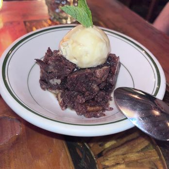 Palo Santo - Chocolate Pecan Bread Pudding - Latin American Near Me - Brooklyn, New York