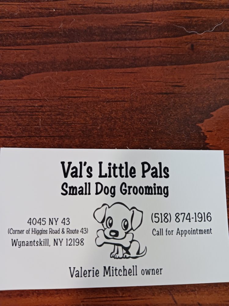 VAL’S LITTLE PALS Updated September 2024 196 Main Ave, Wynantskill