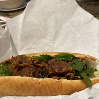 Pho Ha - BBQ pork nicely cooked and may have been marinated. Good! - Vietnamese Near Me - Arcadia, California