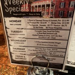 The Country Inn of Berkeley Springs - Weekley specials
