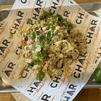 The Char Market - Bulldog bowl with chicken - Sandwiches Near Me - Carmichael, California The Char Market - Bulldog bowl with chicken - Sandwiches Near Me - Carmichael, California