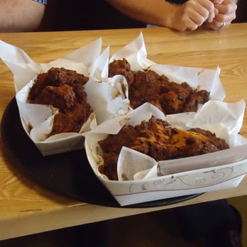 Tenders - These are what the wings for the tenders challenge look like. Completely encrusted with all kinds of spices imaginable. - American Near Me - Orlando, Florida Tenders - These are what the wings for the tenders challenge look like. Completely encrusted with all kinds of spices imaginable. - American Near Me - Orlando, Florida