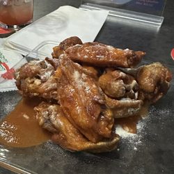 At the TRAX Public House - Hot dill wings