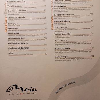 Moia Peruvian Restaurant - Peruvian Near Me - Las Vegas, Nevada