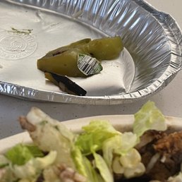 i am SO disappointed! Half way through my food and found this. Count your days chipotle.