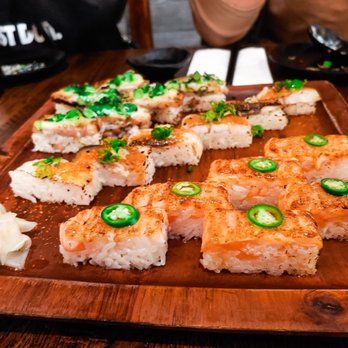 Green Leaf Cafe - Aburi Oshi Sushi - Sushi Bars Near Me - Burnaby, British Columbia Green Leaf Cafe - Aburi Oshi Sushi - Sushi Bars Near Me - Burnaby, British Columbia