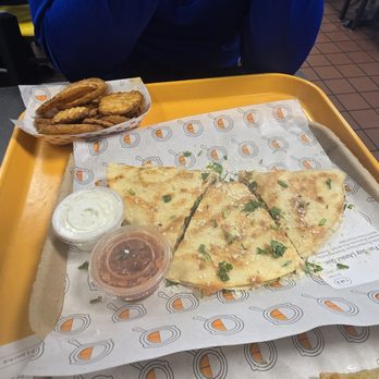 The Quesadilla Company - the fun guy, junior size, with fries - Mexican Near Me - Lockport, New York The Quesadilla Company - the fun guy, junior size, with fries - Mexican Near Me - Lockport, New York