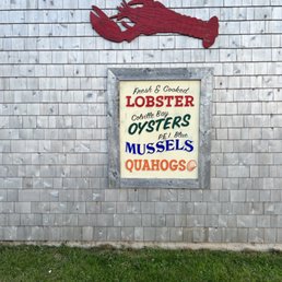 Outside signage Outside signage