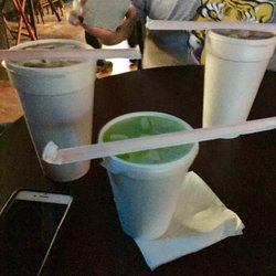 Bayou Daiquiris - Medium chocolate daiquiris and a small gator bite (signature) daiquiri