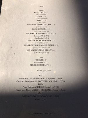 Menu photo 7 Parlay Sunset Park, NY