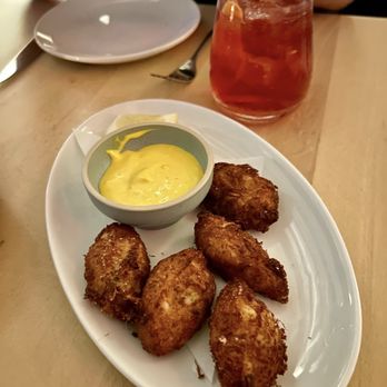 Baleia - Cod bolinhos - Wine Bars Near Me - Boston, Massachusetts