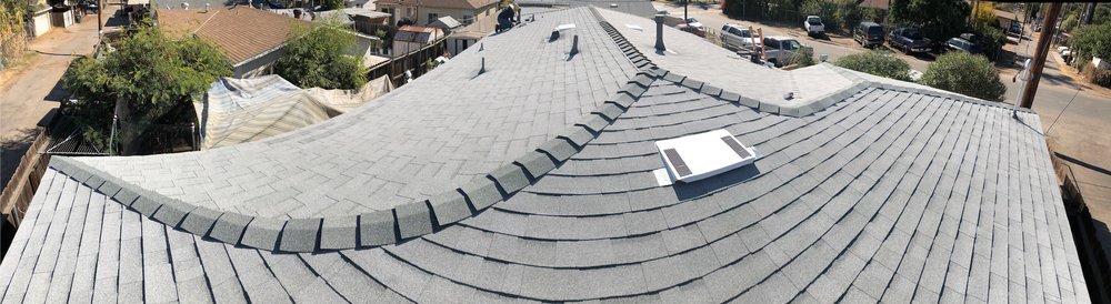 Slide of Precision Roofing