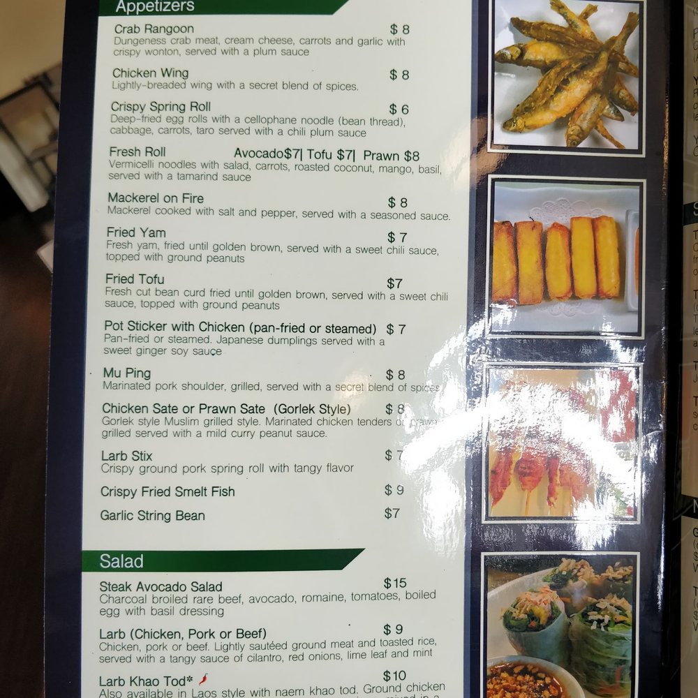 Ban Hua Sai - Menu - Thai Near Me - Seattle, Washington Ban Hua Sai - Menu - Thai Near Me - Seattle, Washington