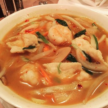 Hsu's Atlanta - Spicy Anna Seafood Noodle Soup - Chinese Near Me - Atlanta, Georgia