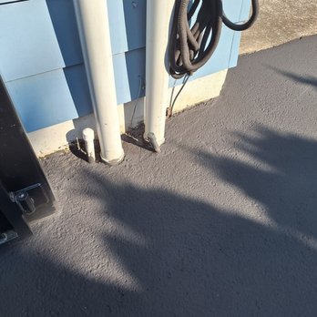 All Seal - Seal coat - did a nice job around the electrical pipes - Masonry/Concrete Near Me - Yacolt, Washington