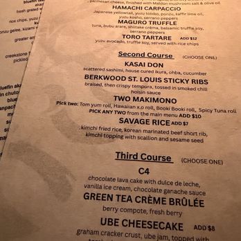 Kabooki Sushi - Magical dining menu - Asian Fusion Near Me - Orlando, Florida