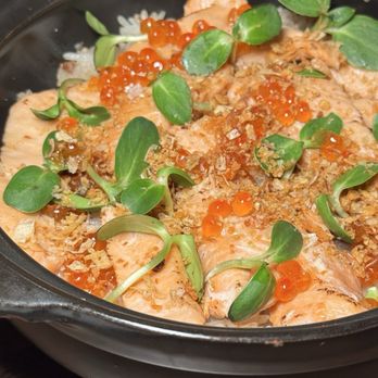Yezo Thai Isankaya - Salmon Clay Pot - Thai Near Me - New York, New York Yezo Thai Isankaya - Salmon Clay Pot - Thai Near Me - New York, New York