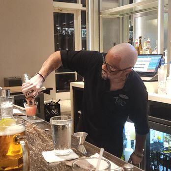 Arc Bar - Vince the Best Bartender!  Handling Business! - Bars Near Me - Chicago, Illinois