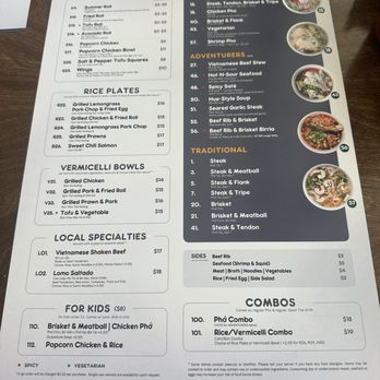 Pho Hoa - Menu - Vietnamese Near Me - Cypress, California