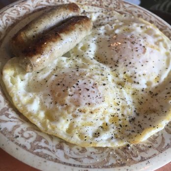 Another Broken Egg Cafe - Can't go wrong with simple fried egg and sausage link. - Breakfast & Brunch Near Me - Charlotte, North Carolina Another Broken Egg Cafe - Can't go wrong with simple fried egg and sausage link. - Breakfast & Brunch Near Me - Charlotte, North Carolina