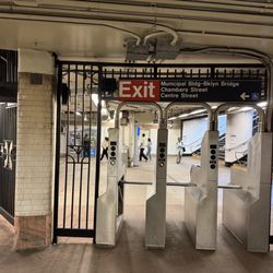 MTA - Chambers Street-Brooklyn Bridge Subway Station