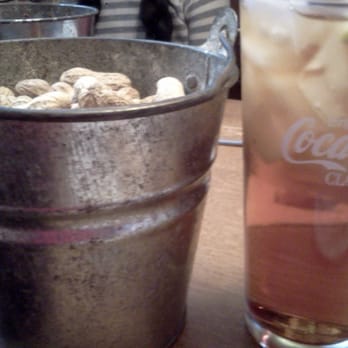 Texas Roadhouse - Complimentary bucket of peanuts and fresh tea. - Steakhouses Near Me - Harlingen, Texas
