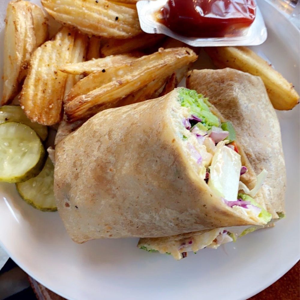 High Rock Cafe - Tree Hugger Wrap - New American Near Me - Wisconsin Dells, Wisconsin High Rock Cafe - Tree Hugger Wrap - New American Near Me - Wisconsin Dells, Wisconsin