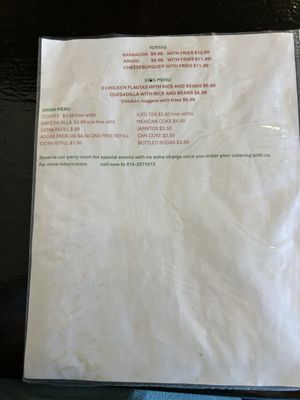 Menu photo 2 El Sazon De Belem El Paso, TX