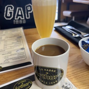 Arthur's Coffee Shop - Coffee here is better than other breakfast places. - American Near Me - La Habra, California