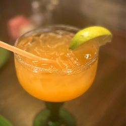 Pepe's Mexican Restaurants - Mango-Guava margarita on the rocks