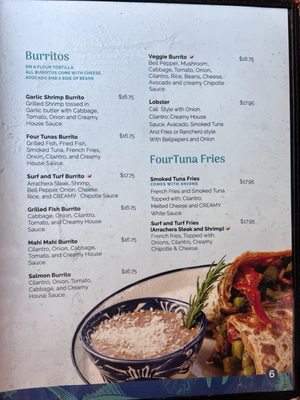 Menu photo 7 Four Tunas Fish & Bar Escondido, CA Menu photo 7 Four Tunas Fish & Bar Escondido, CA