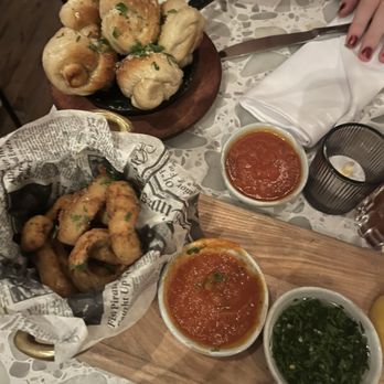 Coletta - Parsley Garlic Knots and Crispy Calamari - Vegan Near Me - New York, New York Coletta - Parsley Garlic Knots and Crispy Calamari - Vegan Near Me - New York, New York
