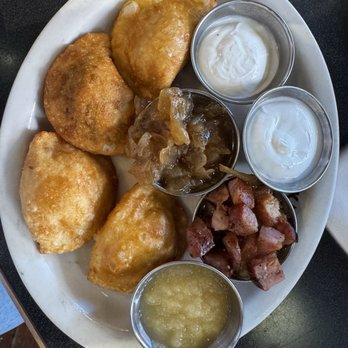 Veselka - 4 Pierogi Four - Ukrainian Near Me - New York, New York Veselka - 4 Pierogi Four - Ukrainian Near Me - New York, New York