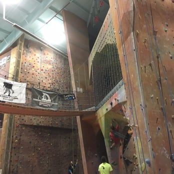 Planet Rock Climbing Gym - Cool bridge to even more problems to tackle. - Rock Climbing Near Me - Ann Arbor, Michigan Planet Rock Climbing Gym - Cool bridge to even more problems to tackle. - Rock Climbing Near Me - Ann Arbor, Michigan