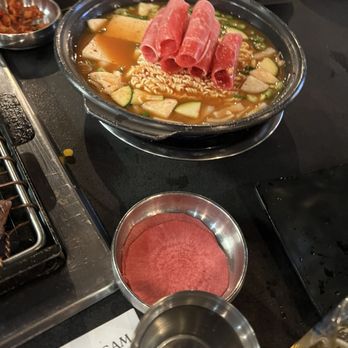Origin Korean BBQ - New bean paste ramen - Korean Near Me - Los Angeles, California Origin Korean BBQ - New bean paste ramen - Korean Near Me - Los Angeles, California