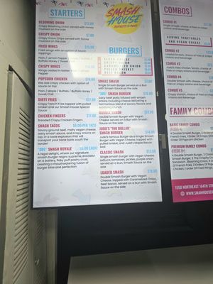 Menu photo 1 Smash House Miami North Miami Beach, FL Menu photo 1 Smash House Miami North Miami Beach, FL