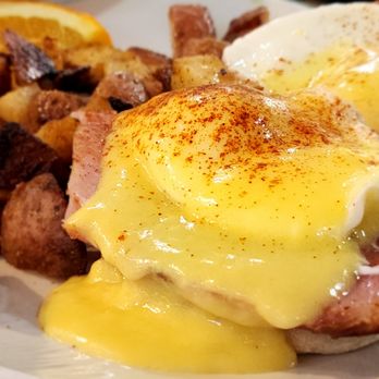 GrillFriends - Eggs Benedict with our own Housemade Hollandaise - Pizza Near Me - Gloucester, Massachusetts GrillFriends - Eggs Benedict with our own Housemade Hollandaise - Pizza Near Me - Gloucester, Massachusetts